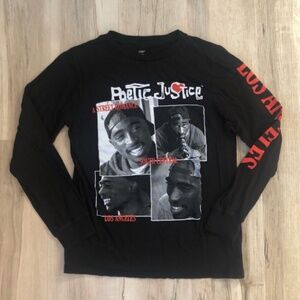 Tupac Poetic Justice Los Angeles Long Sleeve Shirt